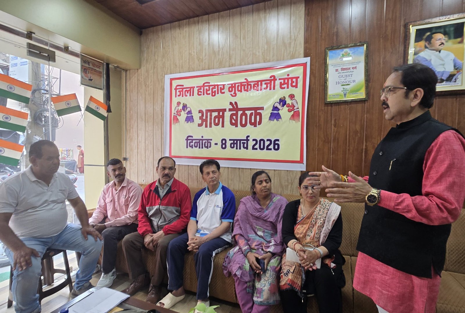 जिम में बॉक्सिंग की दे रहे गलत जानकारी होगी कार्रवाई, खिलाड़ियों को प्रोत्साहित करने के लिए लगातार आयोजित की जा रही हैं प्रतियोगिताएं: डा.विशाल गर्ग