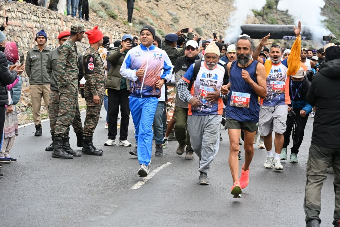 फिट इंडिया और सीमांत पर्यटन को नई उड़ान देने की पहल, सीमांत नीति घाटी में ‘नीति एक्सट्रीम अल्ट्रा रन’ का भव्य आगाज, देशभर से पहुंचे 933 प्रतिभागी