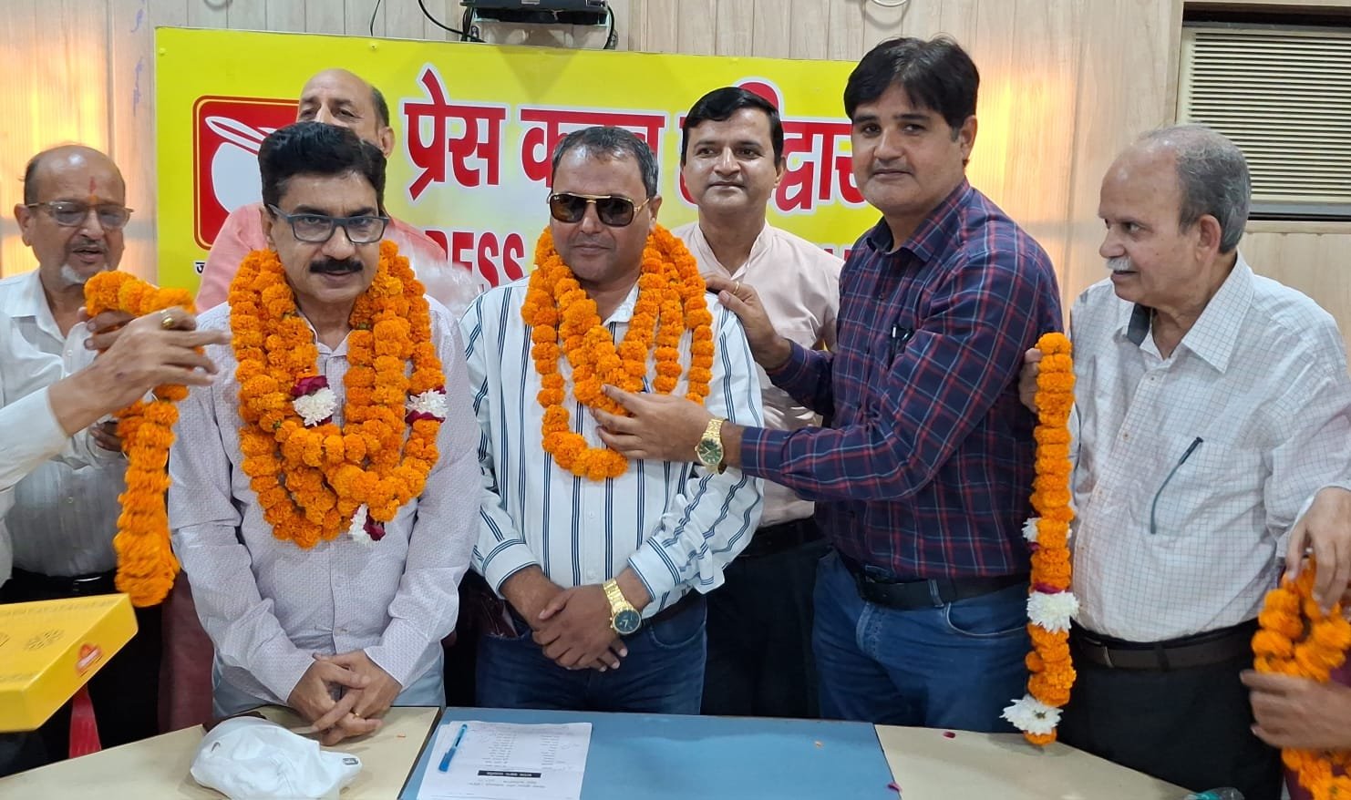 एनयूजे आई के जिलाध्यक्ष देवेंद्र शर्मा बने तो जोगेंद्र मावी को मिली महामंत्री की जिम्मेदारी, संगठन की मजबूती और पत्रकारिता के सिद्धांतों को पालन करने पर दिया जोर